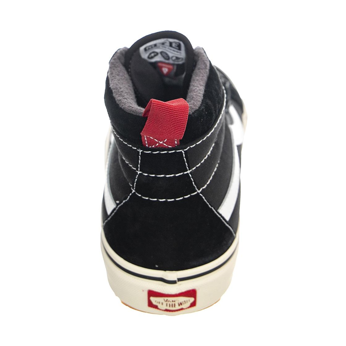 UA Sk8 Mte-1 Black / True White - Scarpe Stringate Profilo Alto Uomo Nere / Bianche VN0A5HZY6BT1  VANS 