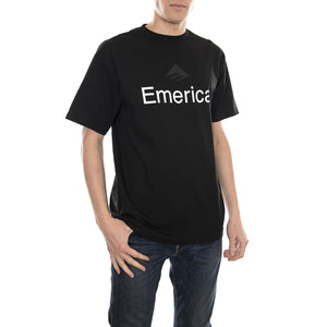 SKATEBOARD LOGO T BLACK 6130002587-001  EMERICA 