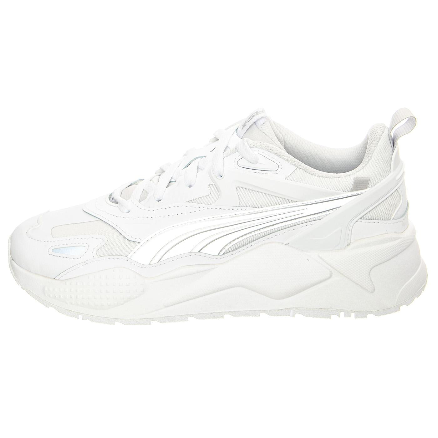 RS-X Efekt Reflective PUMA White / PUMA Silver - Scarpe Stringate Porfilo Basso Uomo Bianche 390777-02  PUMA 