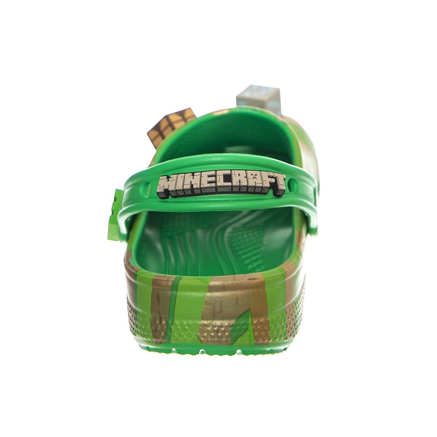 Kids Cls Elevated Minecraft Clog K Military - Sandali Bambino Verdi CR.208473-MLT  CROCS 