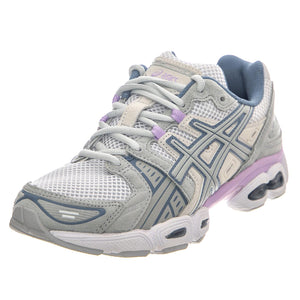 Gel-Nimbus 9 White / Mid Grey - Scarpe Profilo Basso Donna Multicolore 1202A346-101  ASICS 