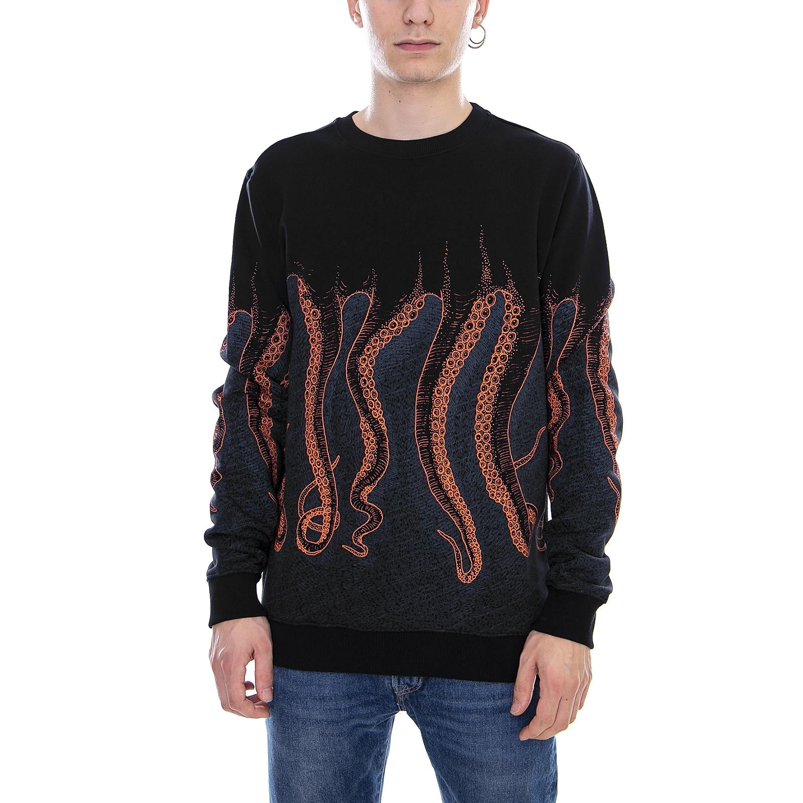  18WOSC04-ORANGEGREY-BLACK  OCTOPUS 