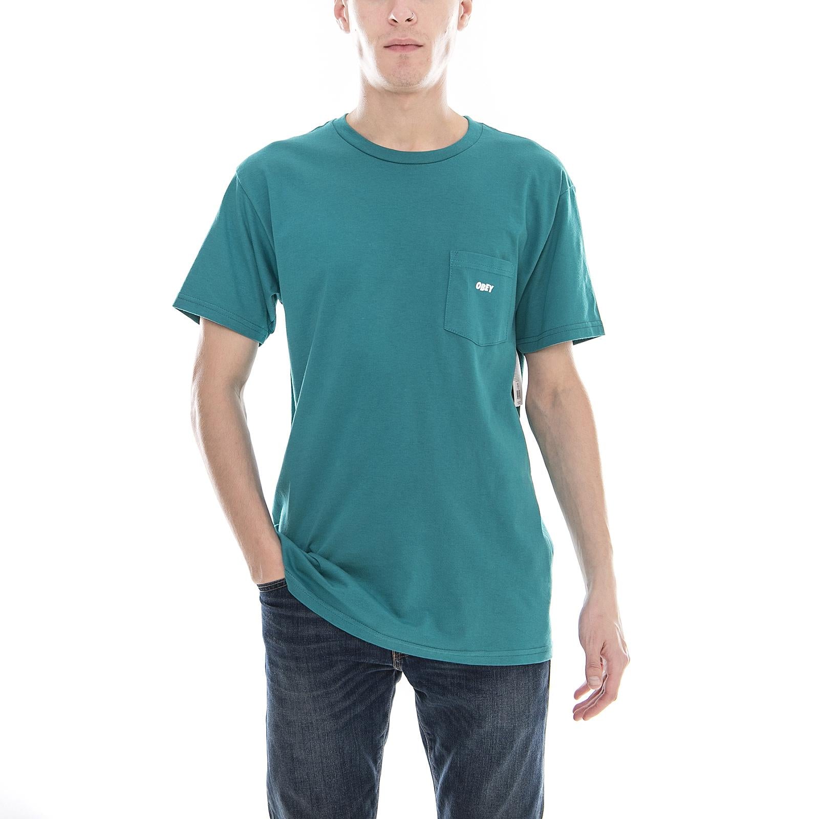 OBEY JUMBLED TEAL 165371216-TEA  OBEY 