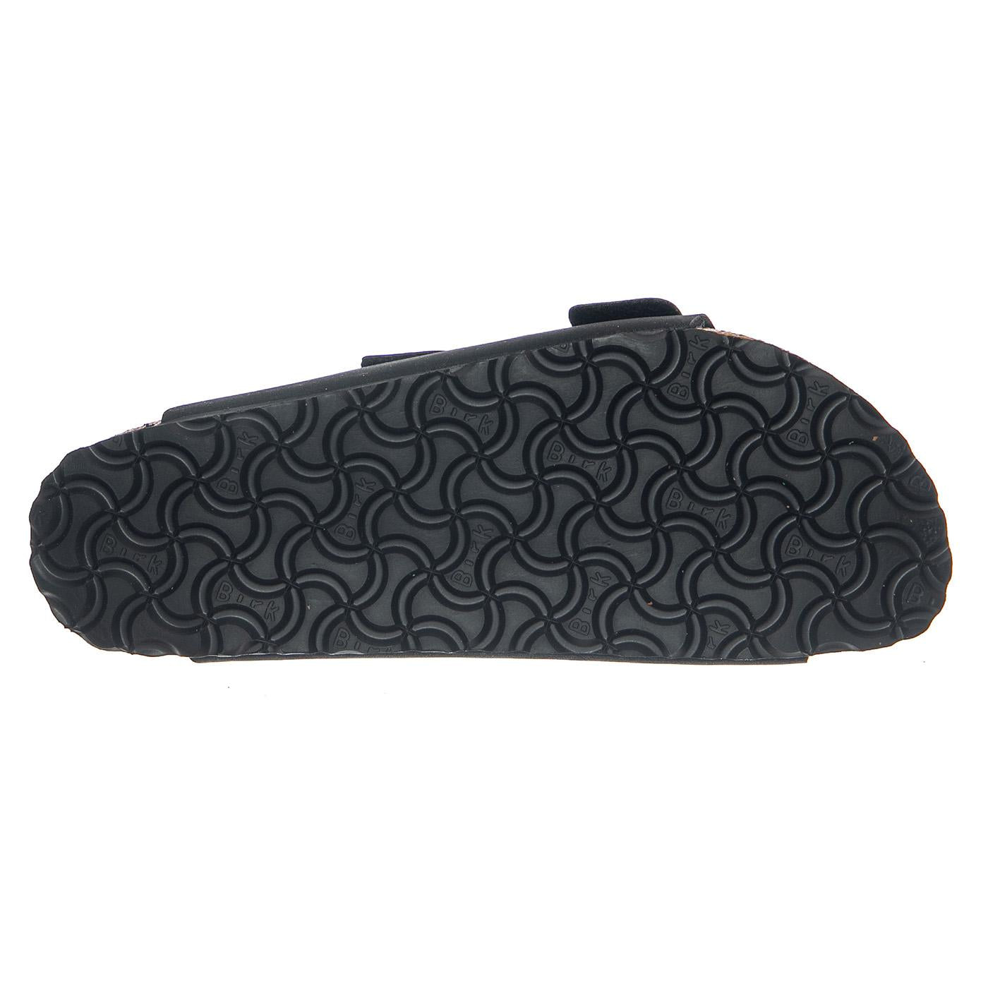 Arizona Vegan Birkibuc Narrow Fit Earthy Black - Sandali Uomo / Donna Neri 1019057 EBK BIRKENSTOCK 