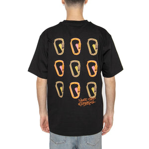 Unisex SS Nse Oversized Tee - Maglietta Girocollo Uomo Nera NF0A8C3TJK31  THE NORTH FACE 