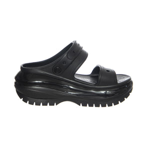Classic Mega Crush Sandal W-BLK - Sandali Donna Neri CR.207989-BLK  CROCS 