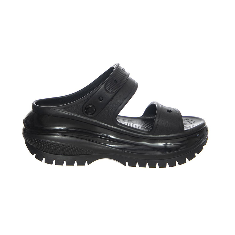 Classic Mega Crush Sandal W-BLK - Sandali Donna Neri CR.207989-BLK  CROCS 