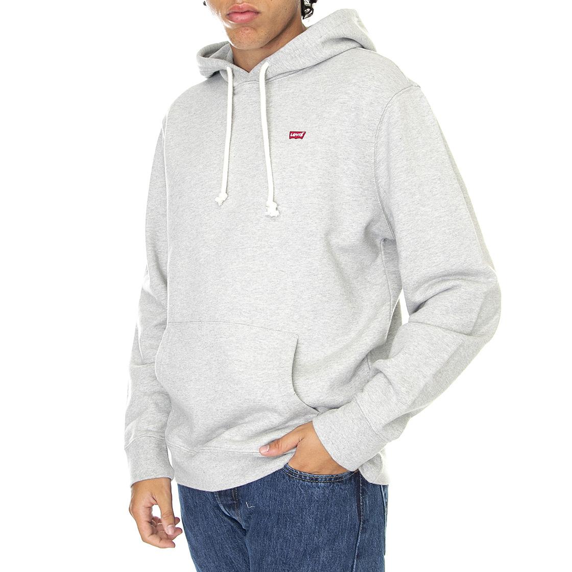 New Original Hoodie Light Mist - Felpa con Cappuccio Uomo Grigia 34581-0000  LEVIS 