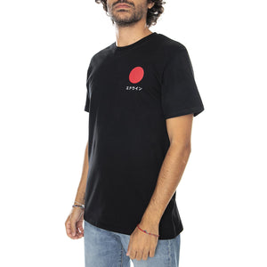 Japanese Sun - Black - Maglietta Girocollo Uomo Nera I025020-8967  EDWIN 