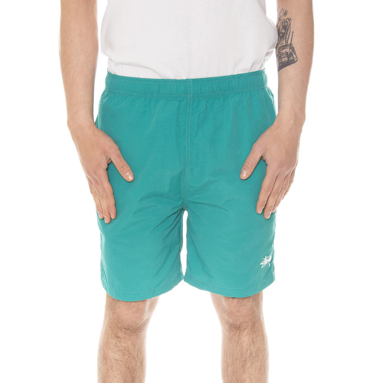 STOCK ELASTIC WAIST SHORT II GREEN 113093-GREEN  STUSSY 