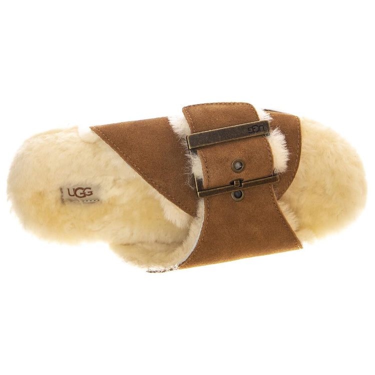 Womens Outslide Brown Sandals UGSOUTBUC-1125048W  UGG 