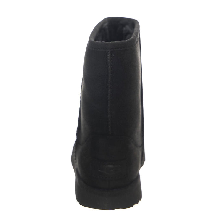 Classic Weather Short II Black K - Stivaletti Bambino Neri UGKCLSWPBK1019646T  UGG 