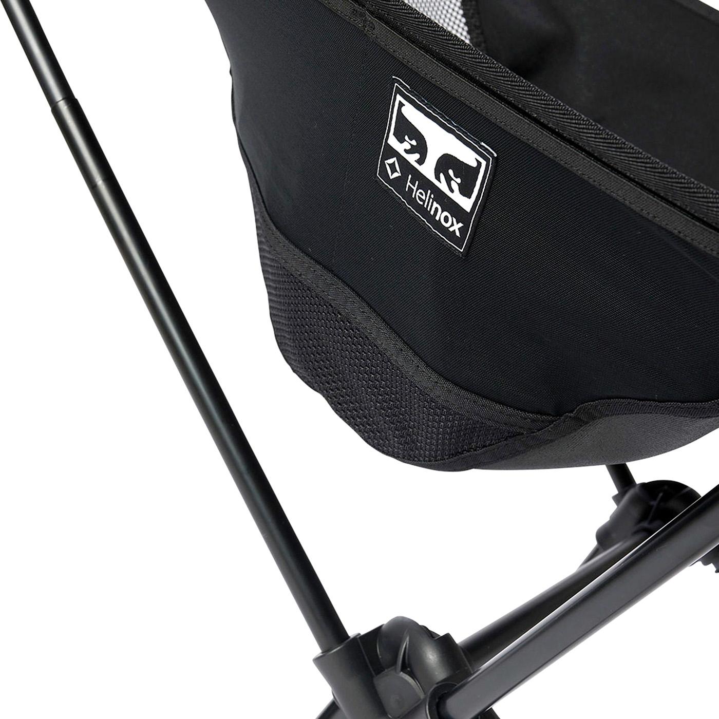 OBEY x HELINOX Personal Chair Shade Black - Sedia Pieghevole Nera 36227-BLK  OBEY 