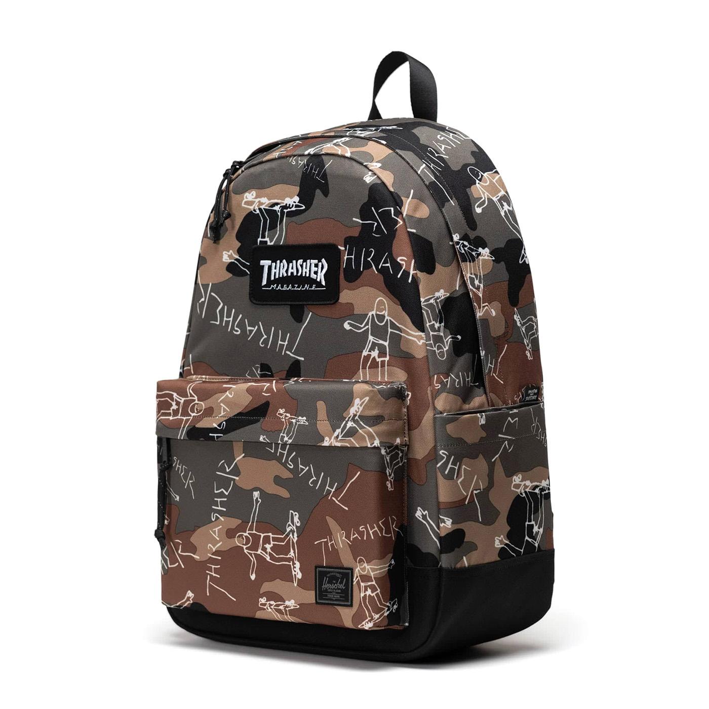 Thrasher Gonz Herschel Classic XL Backpack Woodland Camo - Zaino Camo 11646-00032-OS 00032 HERSCHEL 
