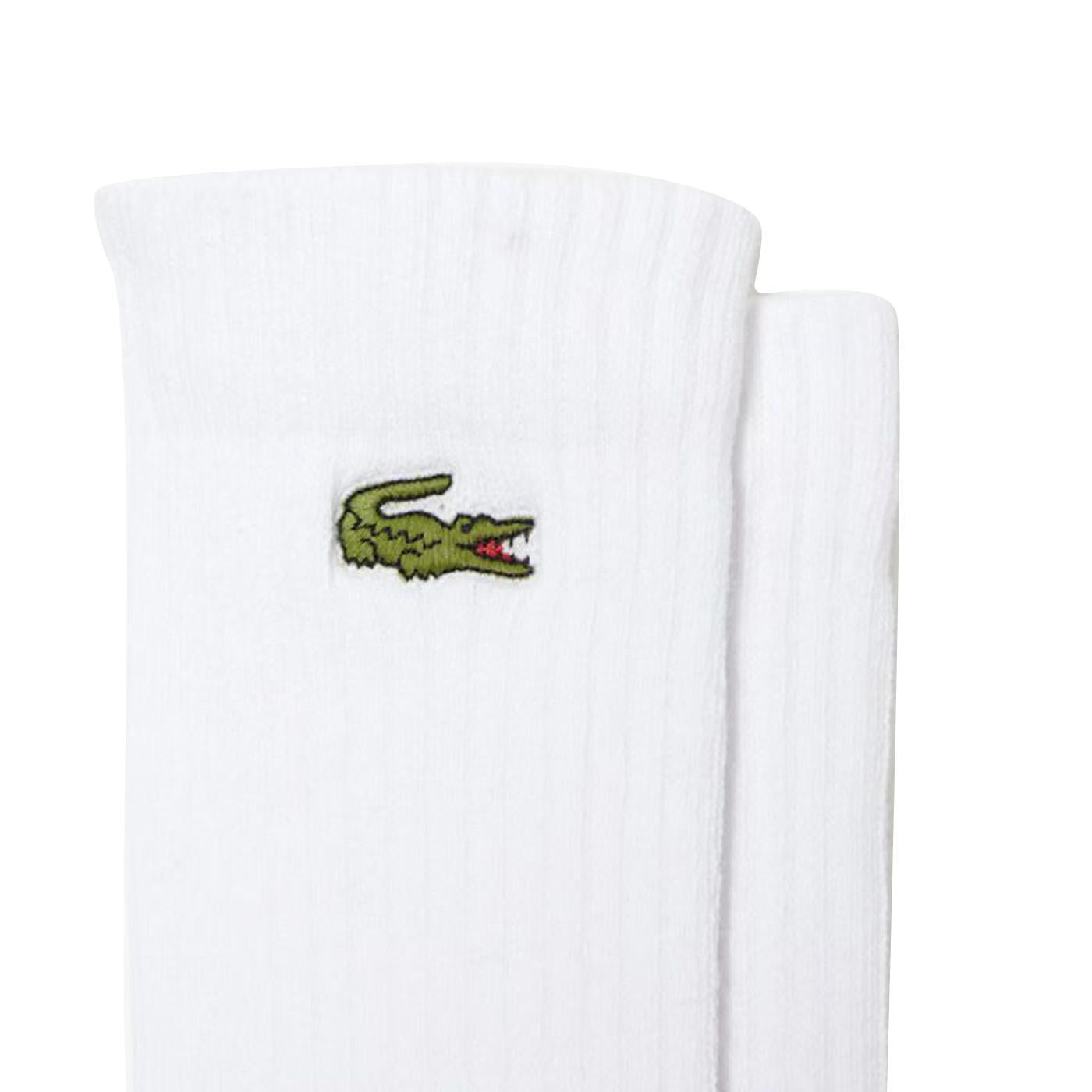 Calze - Set da Tre Paia di Calzini Bianchi con Logo Lacoste RA4182 Z92 LACOSTE 