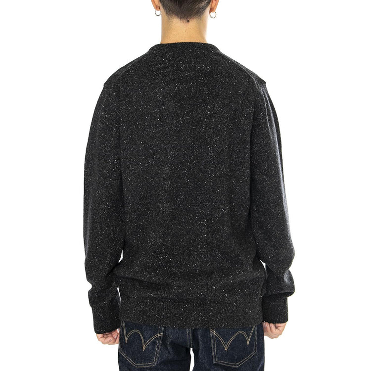 Essential Tisbury Crew Black - Maglione Girocollo Uomo Nero MKN0844-BK31  BARBOUR 