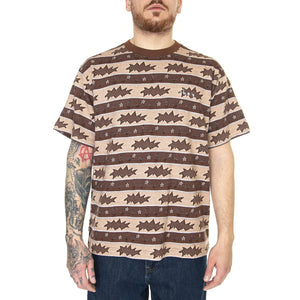 Snap Tee SS Sepia Multi - Maglietta Girocollo Uomo Multicolore 131080341-SEP  OBEY 
