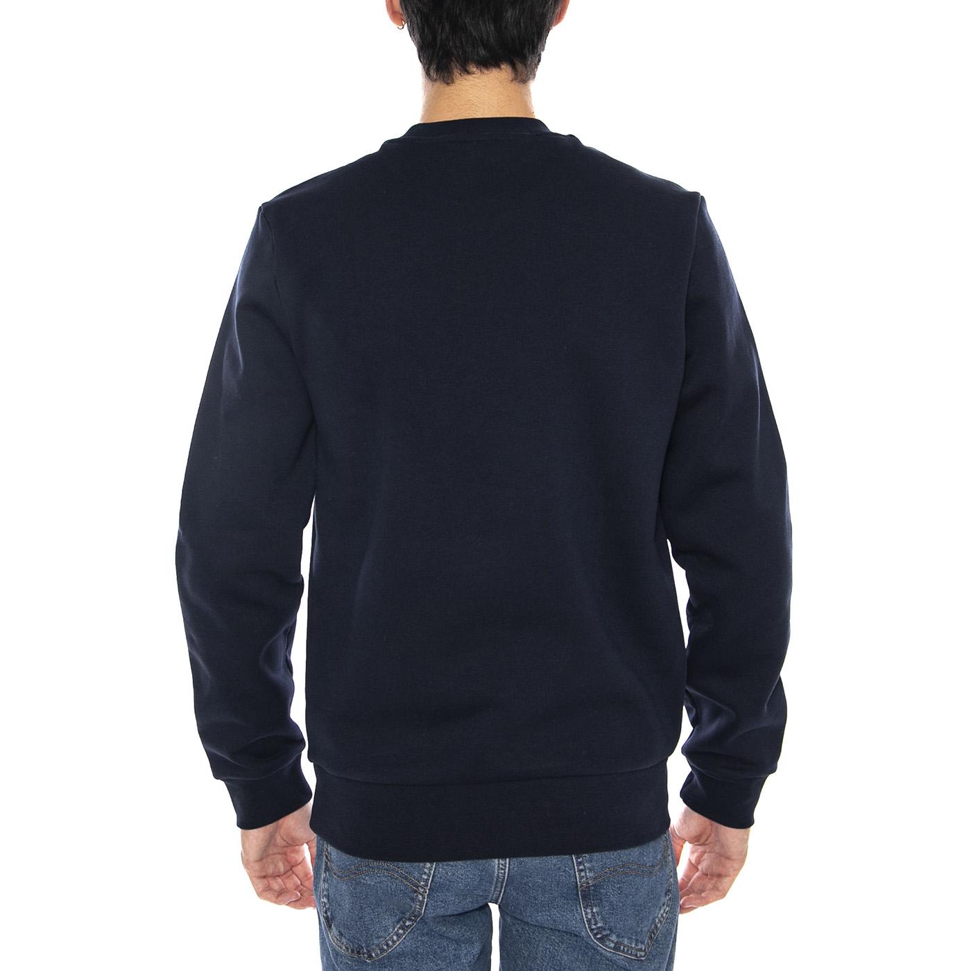 Sweatshirt SH9608-166 - Felpa Girocollo Uomo Blu SH9608-166  LACOSTE 