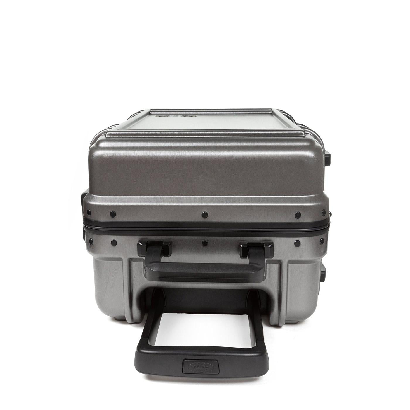 Resist'r Case S Brushed Metal - Valigia Trolley Bag Grigia EK0A5BJE4S11  EASTPAK 