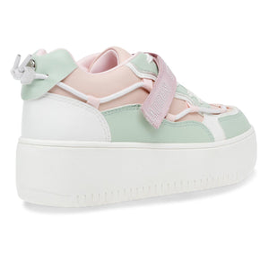 Off Court Mint Multi - Scarpe Stringate Profilo Basso Donna Verdi / Multicolore SMPOFF COURT-MIN  STEVE MADDEN 