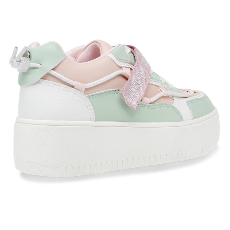 Off Court Mint Multi - Scarpe Stringate Profilo Basso Donna Verdi / Multicolore SMPOFF COURT-MIN  STEVE MADDEN 