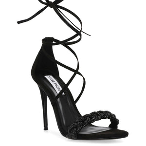 Bejeweled Black Crystal Microsuede + Stones - Sandali Donna Neri SMSBEJEWELED-BLK  STEVE MADDEN 