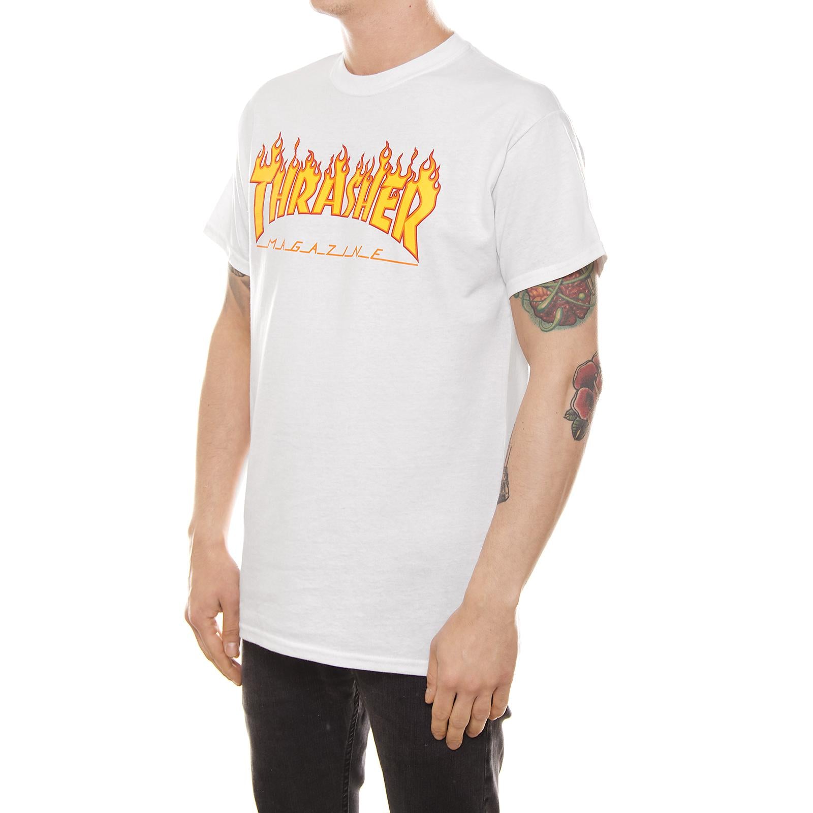 FLAME WHITE 311019 WHT  THRASHER 