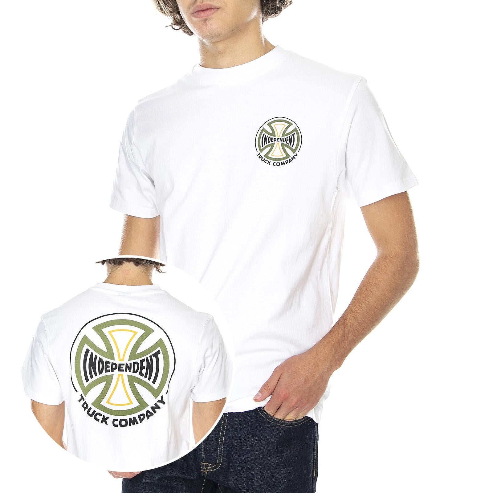  Converge T-Shirt White  INDEPENDENT 