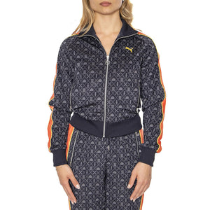 Road To Unit AOP Track Jacket Dark New Navy AOP - Felpa con Zip Donna Multicolore 629792-16  PUMA 