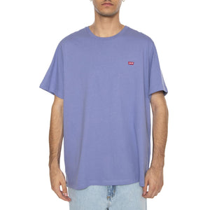 Levi's Ss Original Hm Tee Modrá - Maglietta Girocollo Uomo Viola 56605-0228  LEVIS 