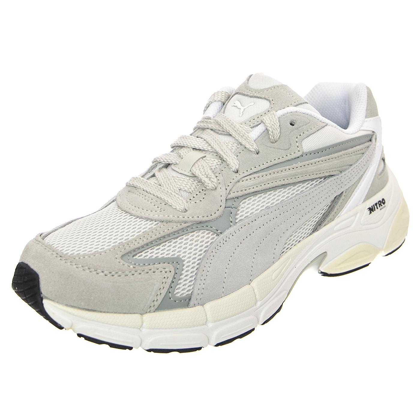 Teveris Nitro Gray Violet / Nimbus Cloud - Scarpe Stringate Profilo Basso Uomo Grigie 388774-01  PUMA 