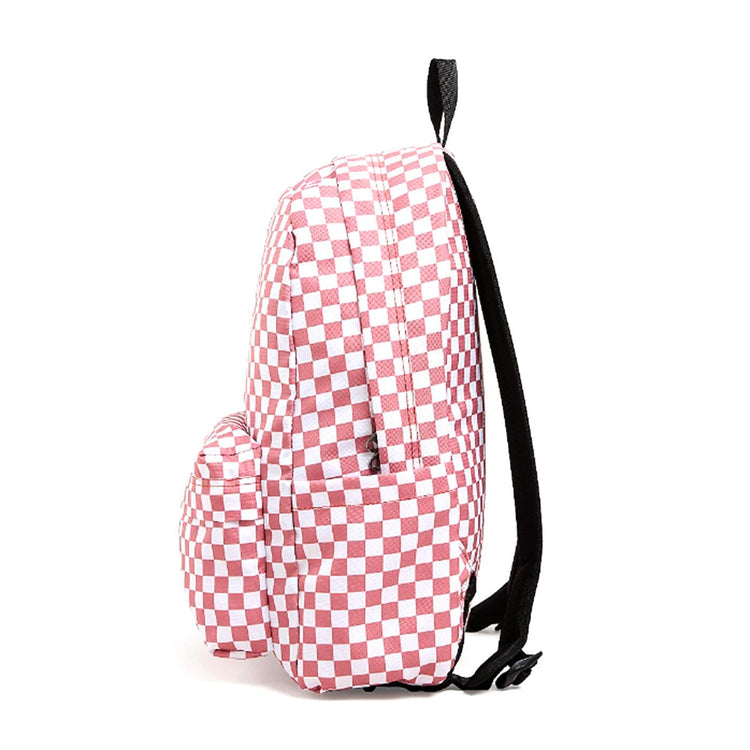 Old Skool Check Backpack Withered Rose - Zaino Multicolore VN000H4XCHO1  VANS 