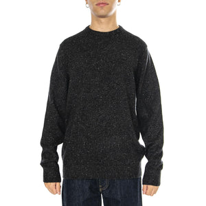 Essential Tisbury Crew Black - Maglione Girocollo Uomo Nero MKN0844-BK31  BARBOUR 