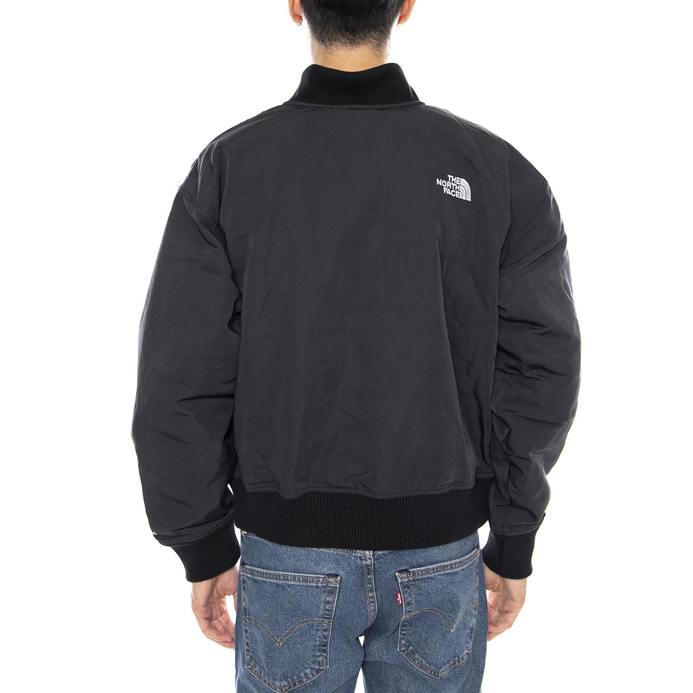 U TNF Bomber Black -- Giacca Bomber Uomo Nera NF0A8F3R JK31 THE NORTH FACE 