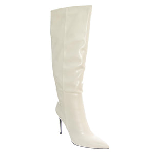 ARSEN-HI WHITE - Stivali Alti Donna Bianchi JCSR53B-M107-012-WHI . JEFFREY CAMPBELL 