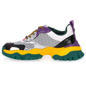 Trilling Sil / Grn - Scarpe Stringate Profilo Basso Donna Multicolore SMPTHRILLING-SIL  STEVE MADDEN 