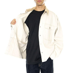 Idris Shirt Jacket Silver Grey Multi - Giacca Uomo Beige 121160061-SILVER GREY MULTI  OBEY 