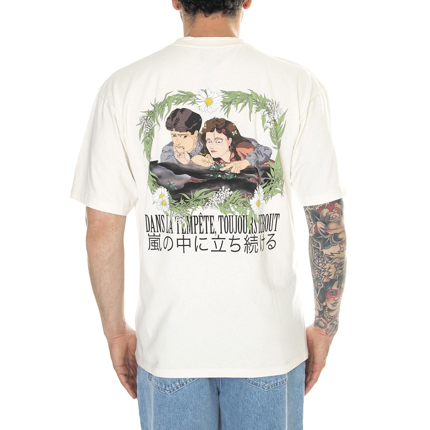 Dans La Tempete TS Whisper White - Maglietta Girocollo Uomo Bianca I033496.WHW.67.  EDWIN 