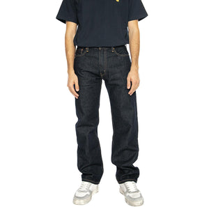 555 Relaxed Straight Good As New Rinse - Pantaloni Denim Jeans Uomo Blu A7223-0004  LEVIS 