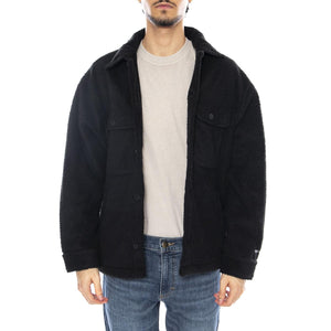 Thompson Shirt Jacket Black - Giacca Uomo Nera 121160059 BLK OBEY 