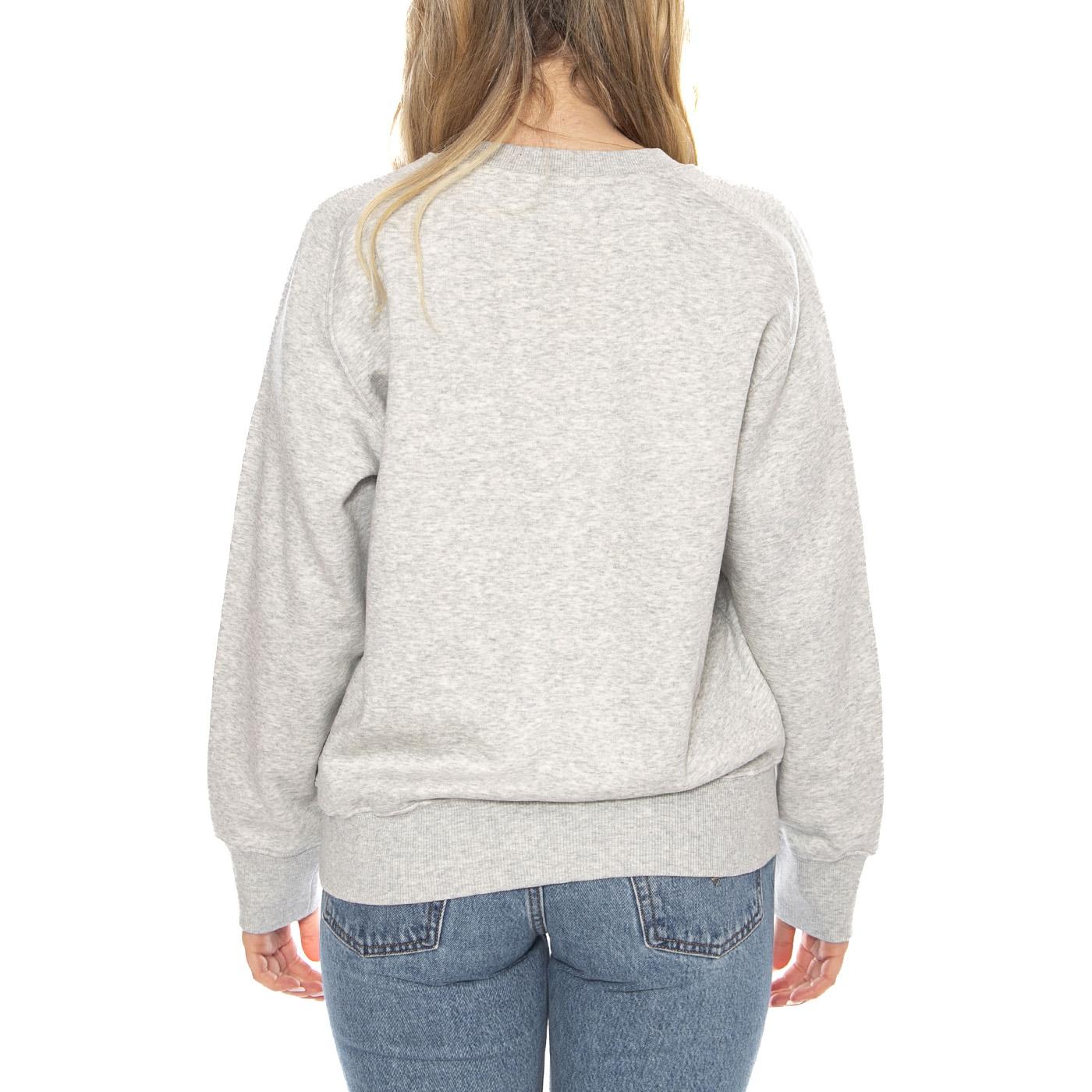 Raglan Crew SWS Grey Heather -- Maglione Donna Grigia 112371560 . LEE 