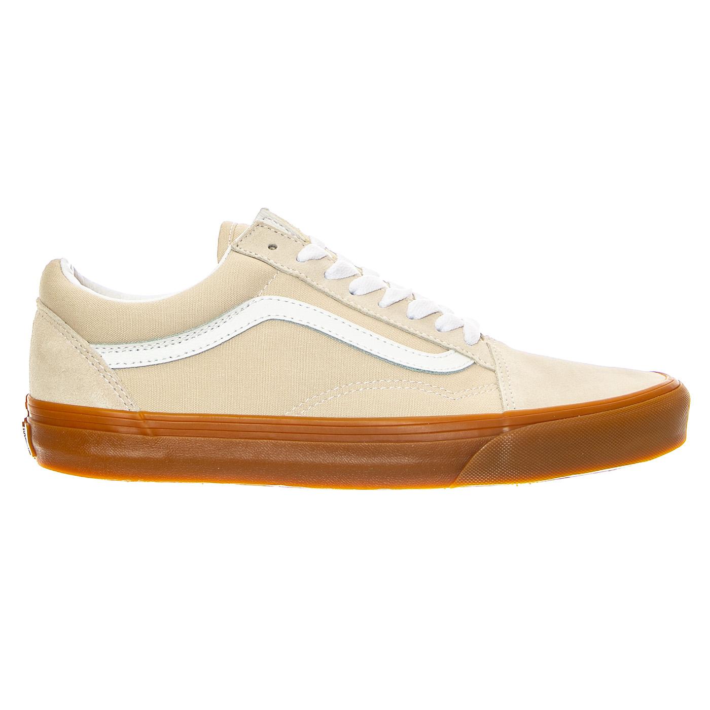 UA Old Skool OATMEAL/GUM - Scarpe Stringate Uomo Beige VN000D3H 2LH1 VANS 