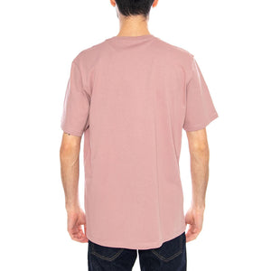 S/S Pocket T-Shirt Glassy Pink - Maglietta Girocollo Uomo Rosa I030434.1NJXX . CARHARTT WIP 