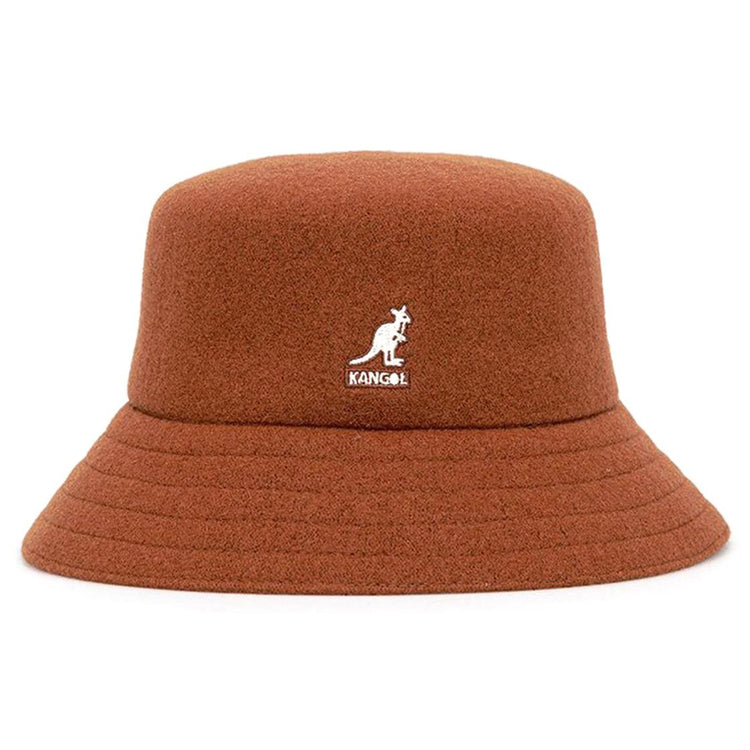 Wool Lahinch Mahogany - Cappello da Pescatore Marrone K3191ST-MH240  KANGOL 