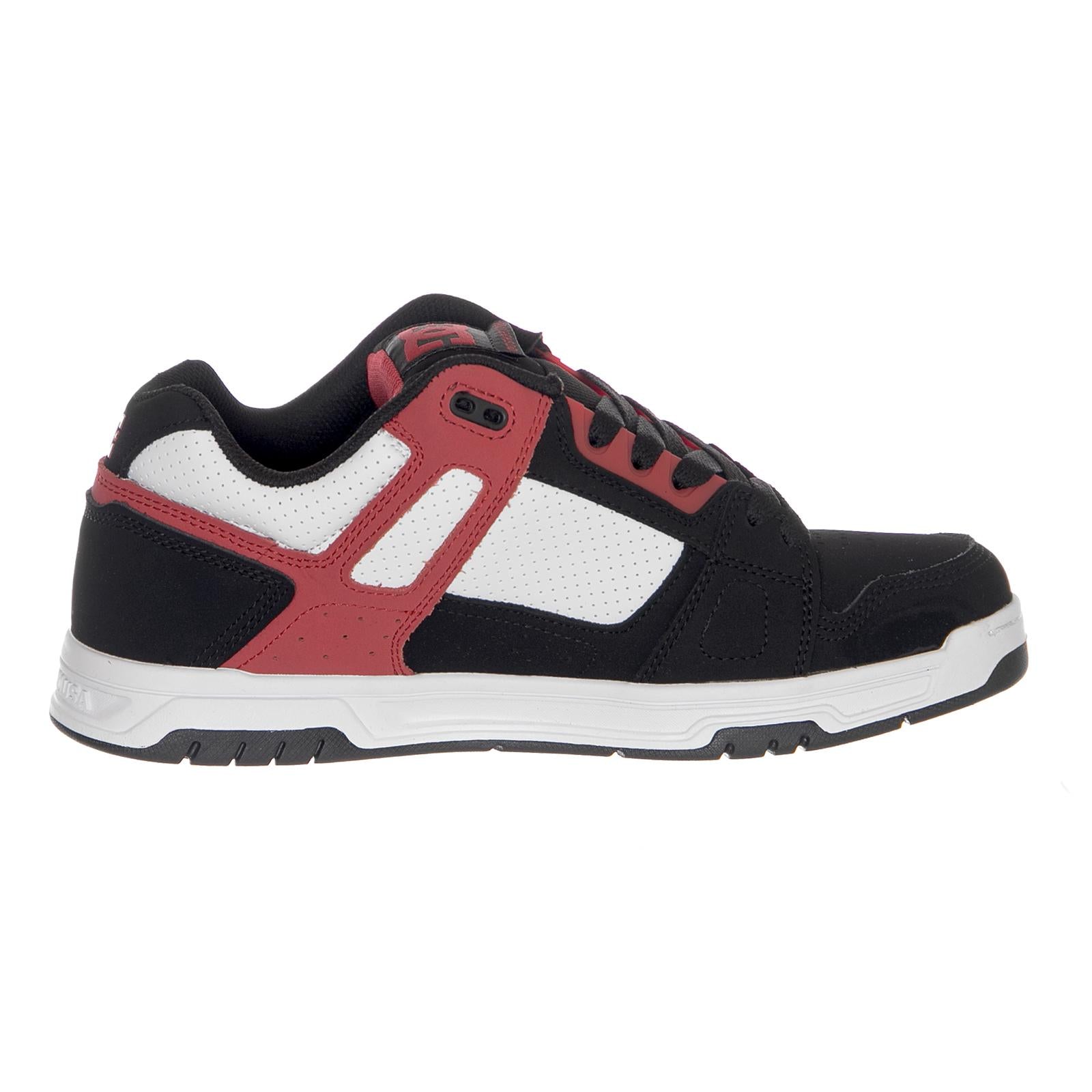 DC Stag Scarpe - Red / Black / White - Scarpe Basse Uomo Rosse / Nere / Bianche 320188  DC 