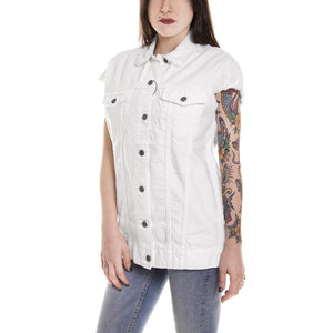 Vera Vest White 1711124-199  DR. DENIM 