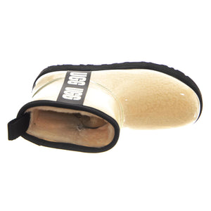 Classic Clear Mini Natural / Black - Stivaletti Donna Beige UGSCLCLEMNB1113190W  UGG 