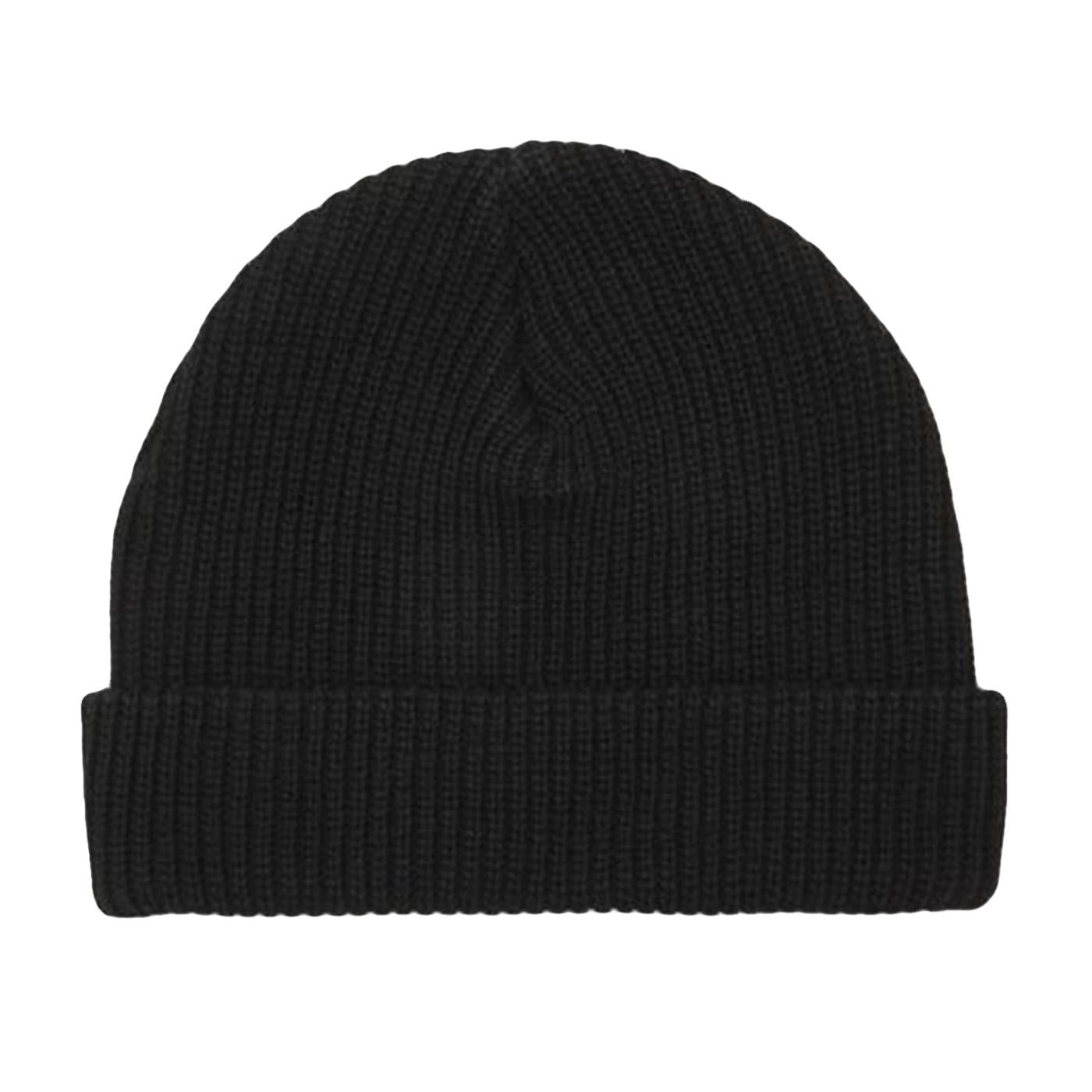 TNF Fisherman Beanie Black - Berretto in Maglia Nero NF0A55JG JK31 THE NORTH FACE 