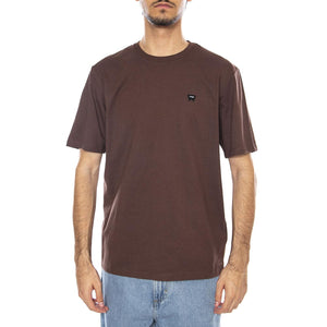 Sign Off Tee Mahogany - Maglietta Girocollo Uomo Marrone 112371484  WRANGLER 
