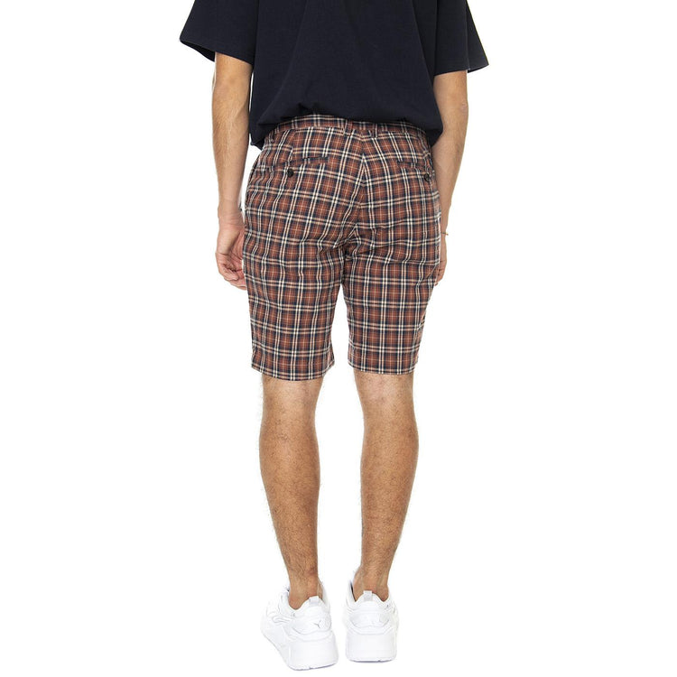 Heritage Check Short Brick Red - Bermuda Uomo Rossa / Multicolore 67214-938  BEN SHERMAN 
